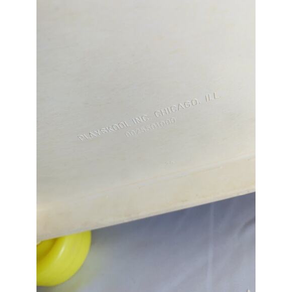 Vintage 1980's Playskool Cart Wagon Pull Toy with Wooden Blocks - Picture 7 of 7